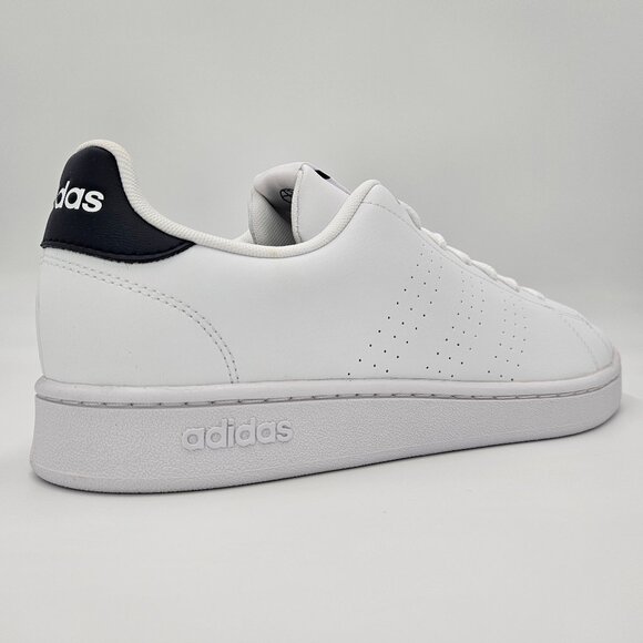 adidas Advantage Men's Tennis Cloud White GZ5299 Low Top Shoes Size 11 NEW - Picture 4 of 12